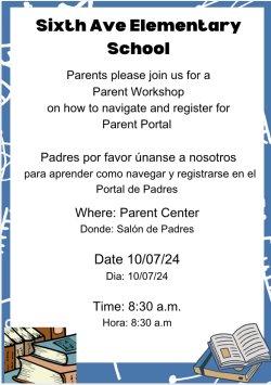 Parent Portal Workshop